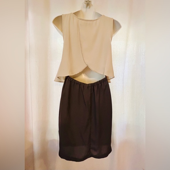 Costa Banka Anthropology, Sleeveless Dress, size medium, cream and gray - Picture 2 of 9